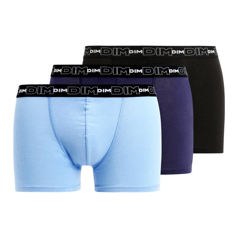 DIM 3 PACK Panties bleu nuit/bleu pastel/noir