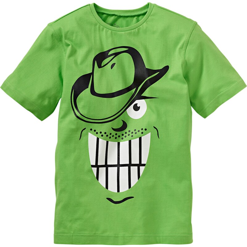 bpc bonprix collection T-Shirt kurzer Arm in grün (Rundhals) für Jungen von bonprix