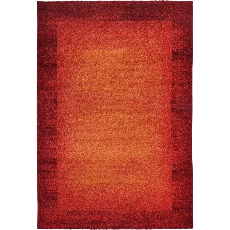 Teppich mit Farbverlauf orange bonprix