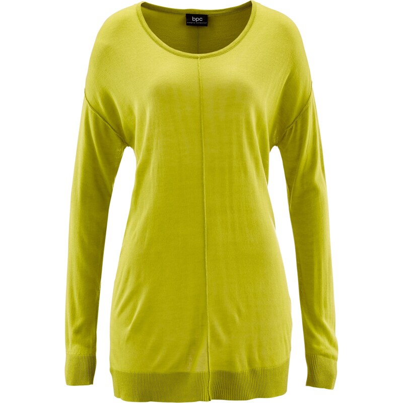 bpc bonprix collection Oversize-Pullover langarm in grün für Damen von bonprix
