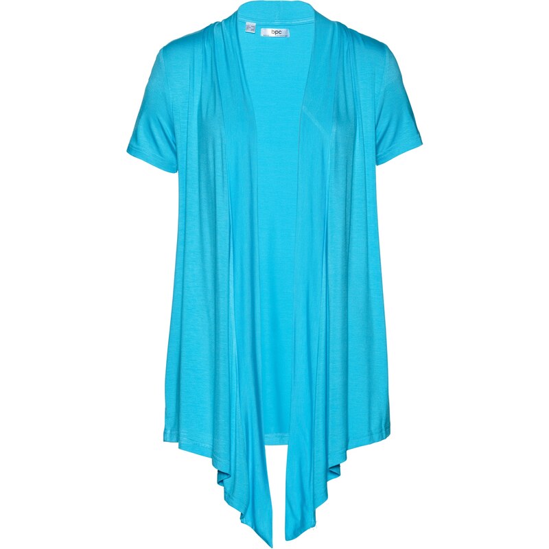 bpc bonprix collection Shirt-Jacke halber Arm in blau für Damen von bonprix