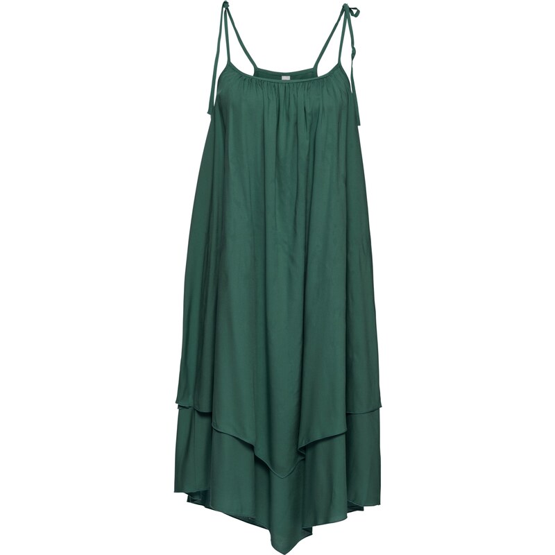RAINBOW Kleid ohne Ärmel in grün (Rundhals) von bonprix