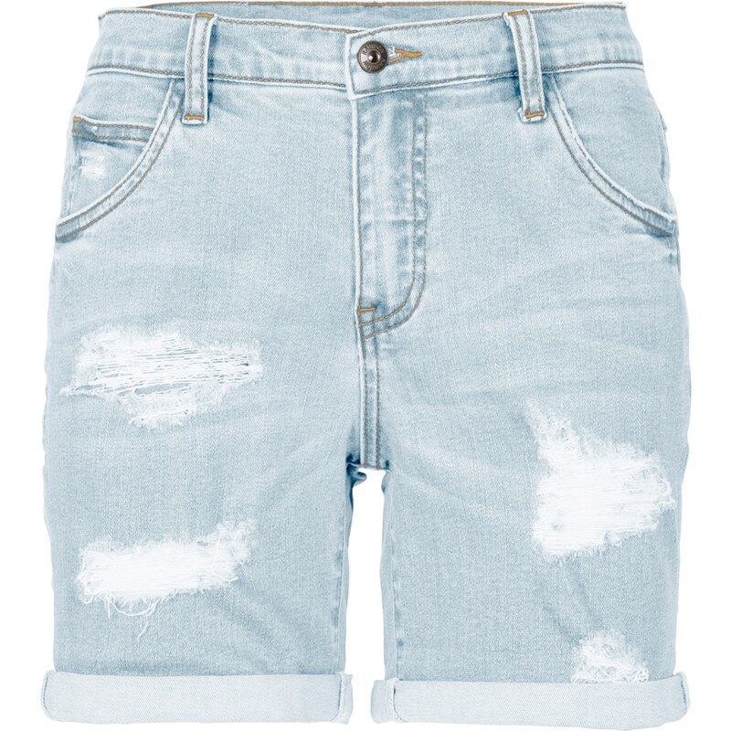 RAINBOW Jeans-Shorts in blau für Damen von bonprix