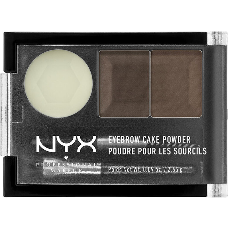 NYX Professional Makeup Dark Brown-Brown Eyebrow Cake Powder Augenbrauenpuder 1 Stück