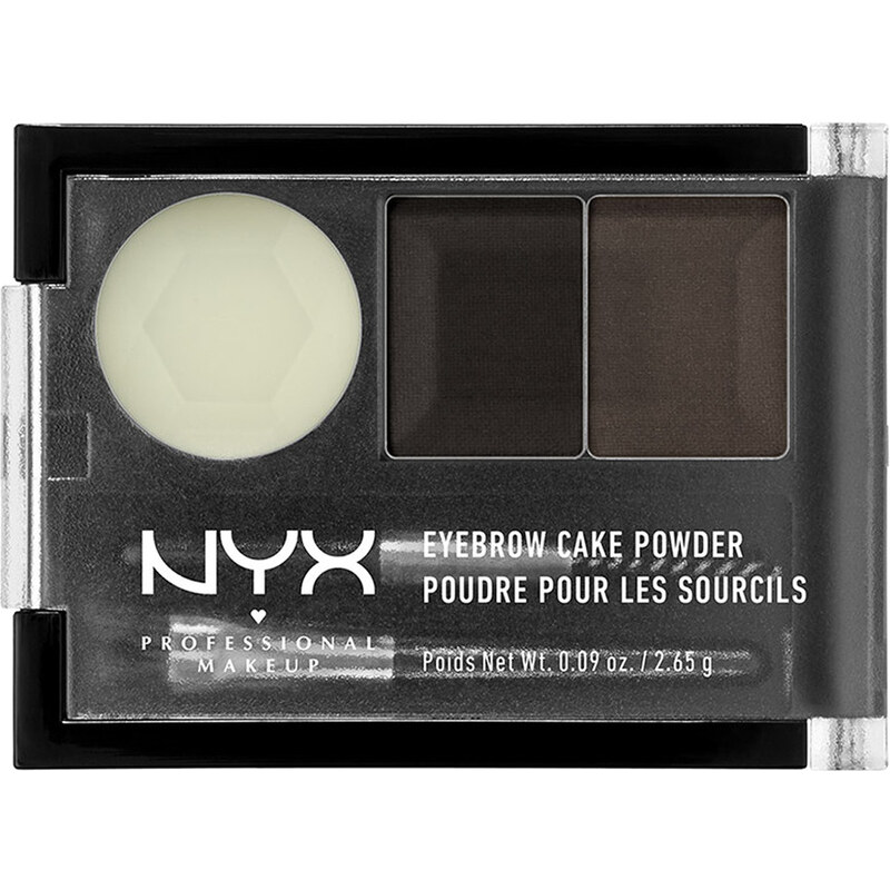 NYX Professional Makeup Black-Grey Eyebrow Cake Powder Augenbrauenpuder 1 Stück