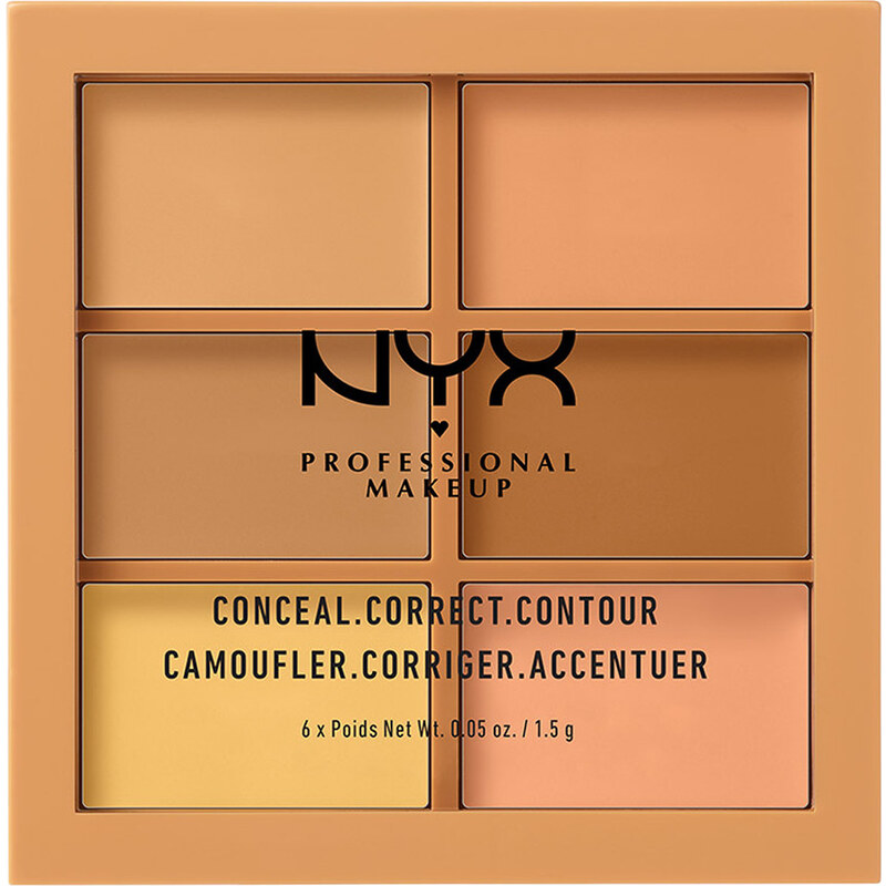 NYX Professional Makeup Medium Conceal Correct Contour Palette Concealer 1.5 g