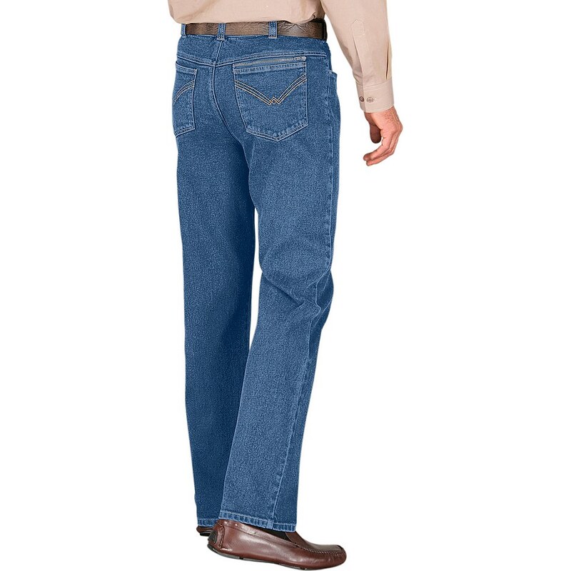 Classic Basics Jeans mit komfortablem Dehnbund