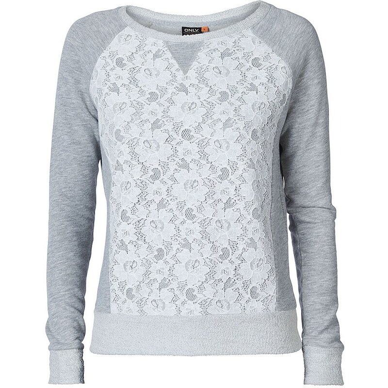 Only Sweatshirt »ANDY L/S LACE SWEAT SWT«