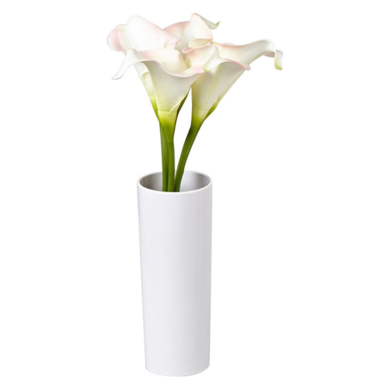 Lunio Living LED-Blumenstrauß mit Vase Calla - Beige