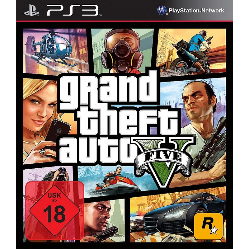 Grand Theft Auto 5 (GTA5) PlayStation 3 Spiel