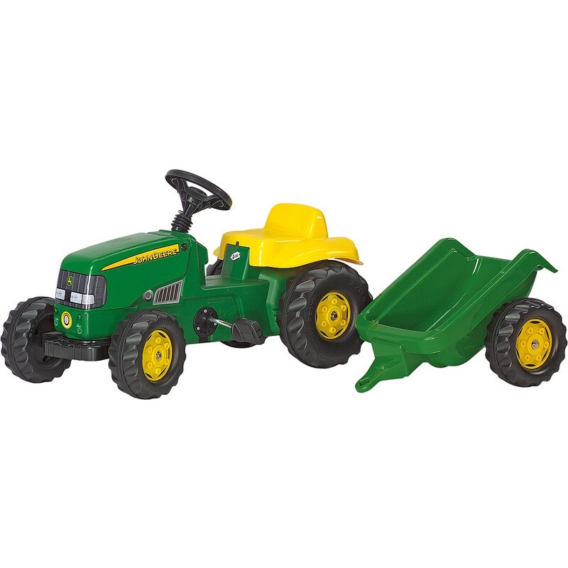 rolly toys® Trettraktor mit Anhänger »rollyKid John Deere«
