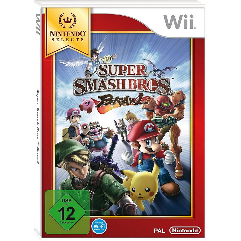 NINTENDO WII Super Smash Bros. Brawl Nintendo Selects Wii