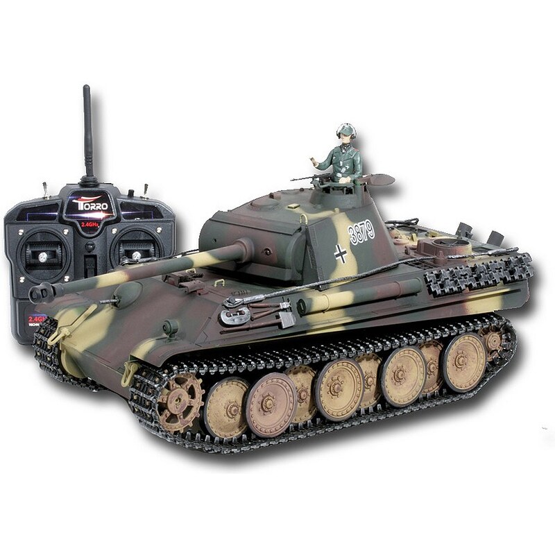 RC-Panzer-Set, »Panther Ausf. G - 2.4 GHz - Hobby-Edition«, Torro
