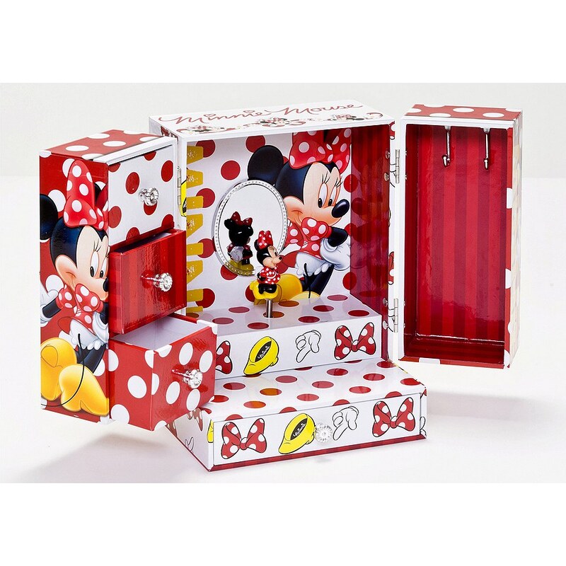 JOY TOY Aufklappbares Schmuckkästchen mit Spieluhr »Minnie Mouse«