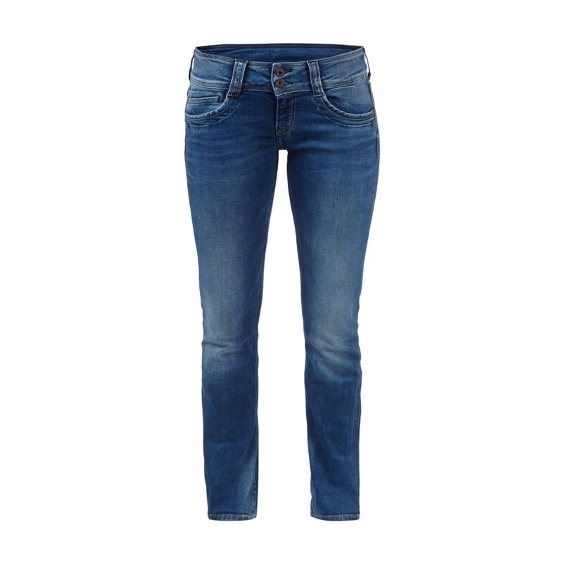Pepe Jeans Stone Washed Jeans mit geradem Bein