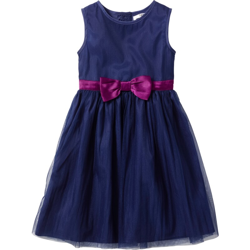 bpc bonprix collection Kleid ohne Ärmel in blau (Rundhals) von bonprix