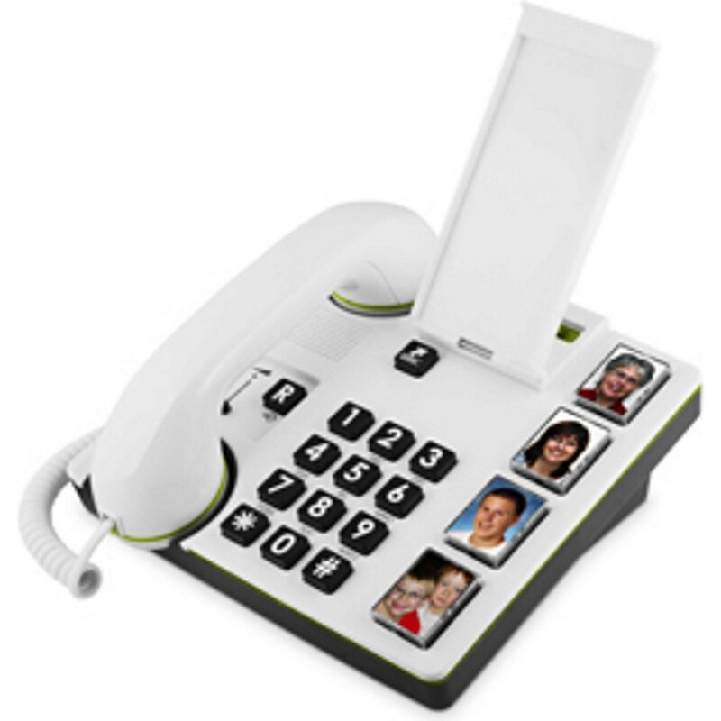 Doro Telefon analog schnurgebunden »MemoryPlus 319i ph, Weiß«
