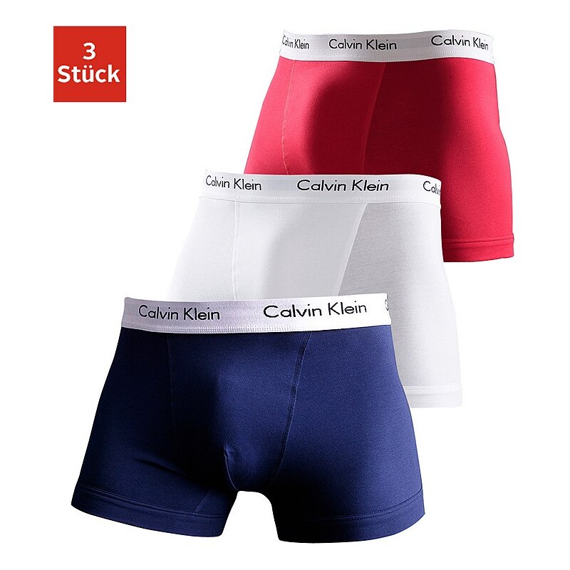 Calvin Klein modischer Boxer (3 Stück) mit Logoschriftzug am Bund