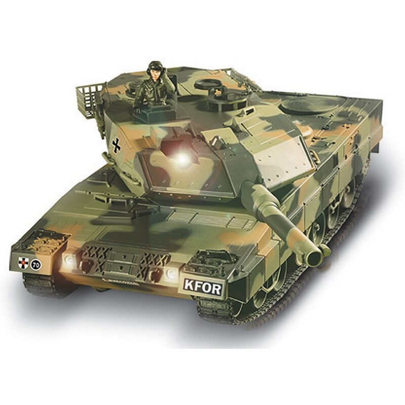 RC Panzer, Torro, »Leopard II A5 mit 6 mm-Schussfunktion«, Heng Long