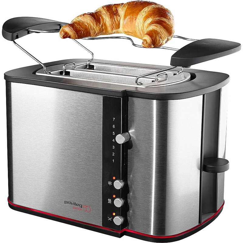 Privileg Toaster »Edition 50«, Auftau- und Aufwärmfunktion, für 2 Scheiben, max. 870 Watt
