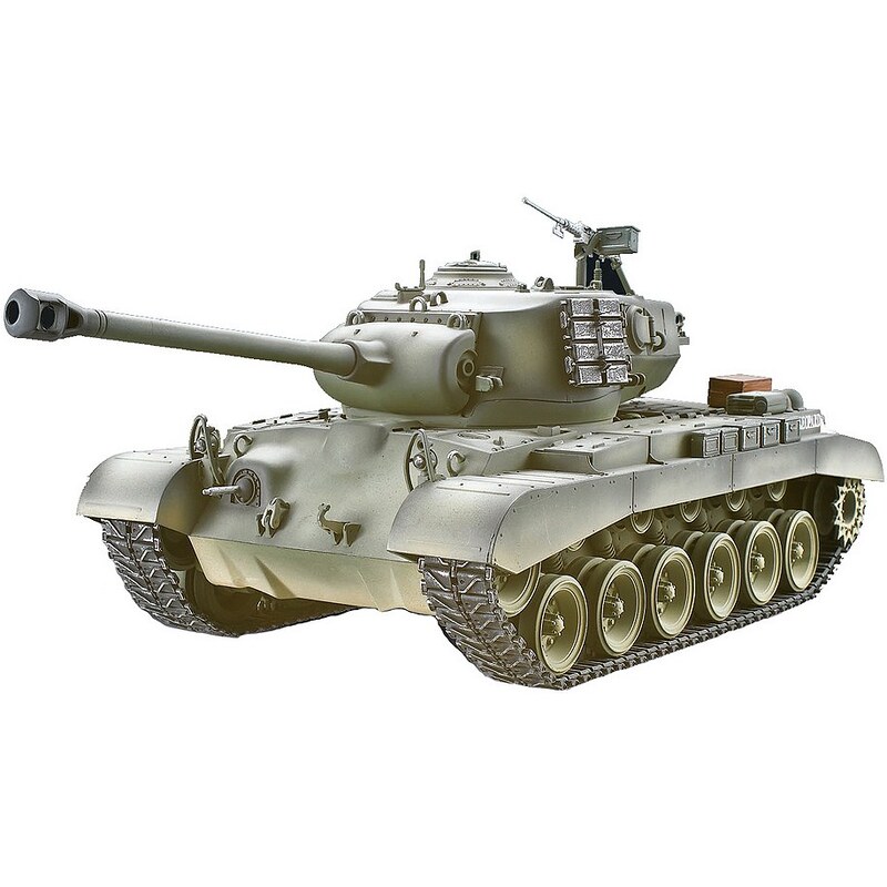 RC-Panzer-Set, »M 26 Pershing Snow Leopard - 2.4 GHz - Hobby Edition mit Metallketten«, Torro