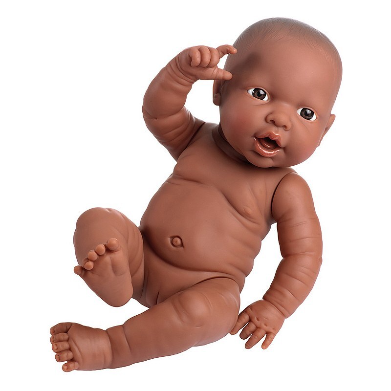 Neugeborenen-Puppe, Bayer Design, »Newborn Baby Black Girl«