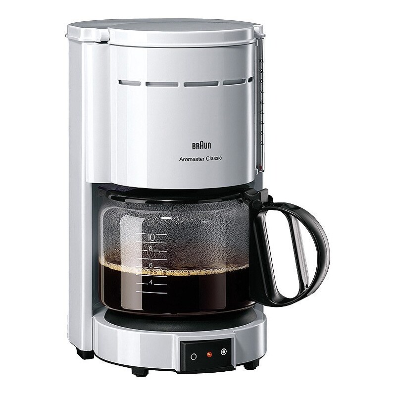 Braun Kaffeemaschine »Aromaster Classic KF 47/1«, für 8-10 Tassen, weiß