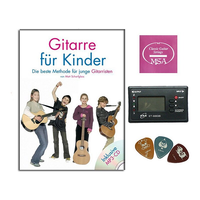 Gitarren-Starterset für Kinder, MSA