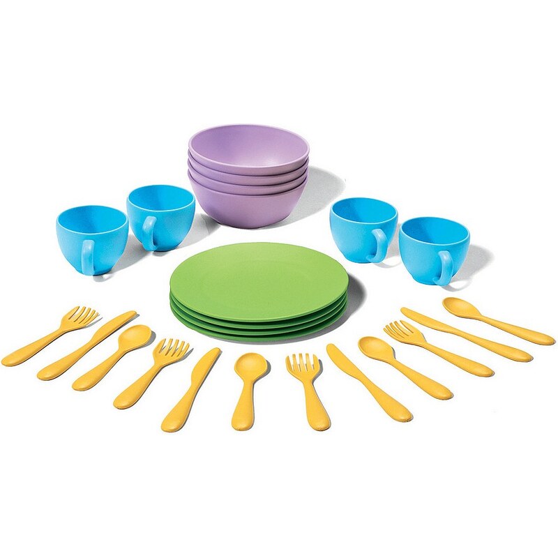 Green Toys Essgeschirr für die Kinderküche