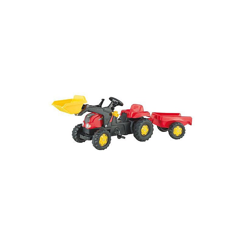 rolly toys® Trettraktor mit Frontlader und Anhänger »rollyKid-X«