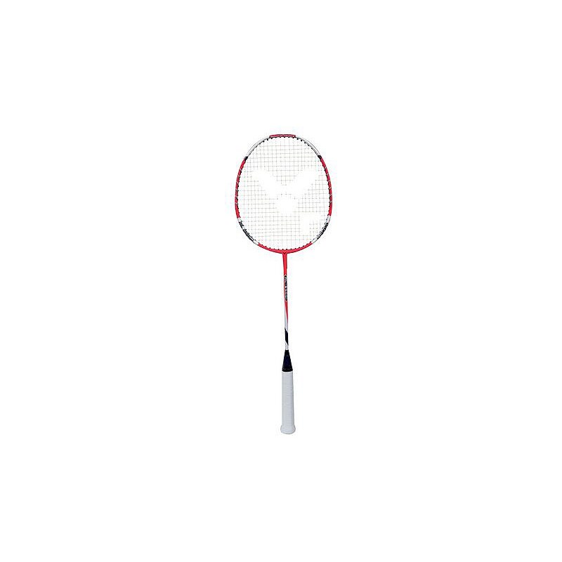 Set: Badminton Carbon-/Alu-Schläger inkl. Griffbänder. Komplett besaitet, Victor, »AL 6500 I«
