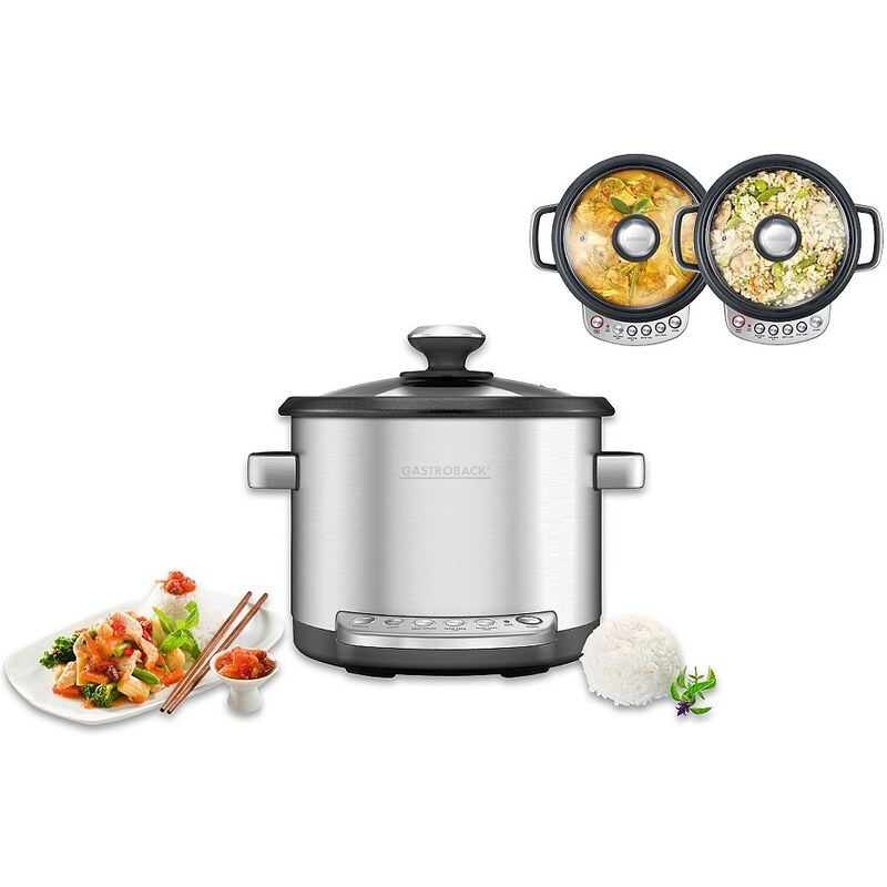 Gastroback Küchenmaschine Design Multicooker Advanced, 760 Watt, 3,7 l