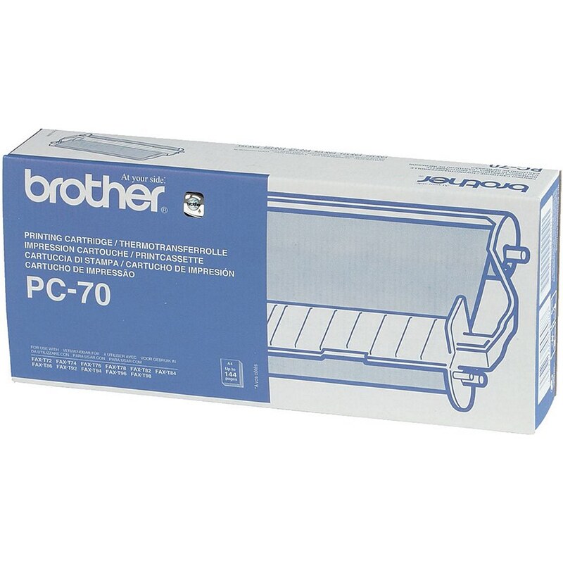 Brother Thermofolie und Kassette »PC 70«