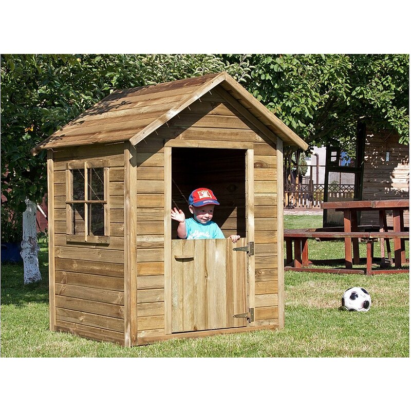 Dein Spielplatz Spielhaus aus Holz, »Kinderhaus Mirko«