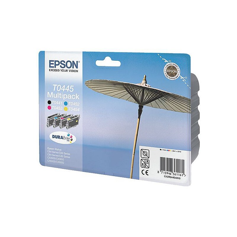 Epson 4er-Multipack Tintenpatronen »T0445«