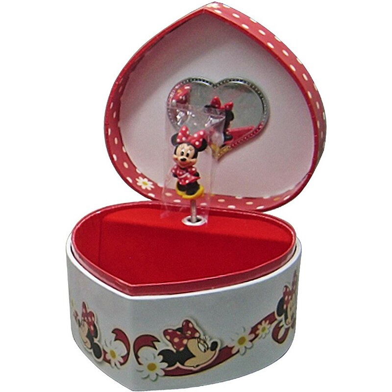 JOY TOY Schmuckkästchen mit Spieluhr herzförmig »Minnie Mouse«