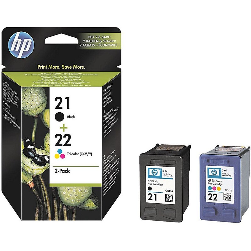 HP Druckpatronen-Set »HP SD367AE« HP 21 & 22