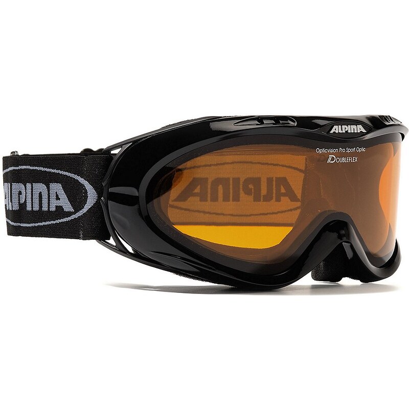 ALPINA SPORT Skibrille, schwarz, für Brillenträger, Alpina, »Opticvision«, Made in Germany
