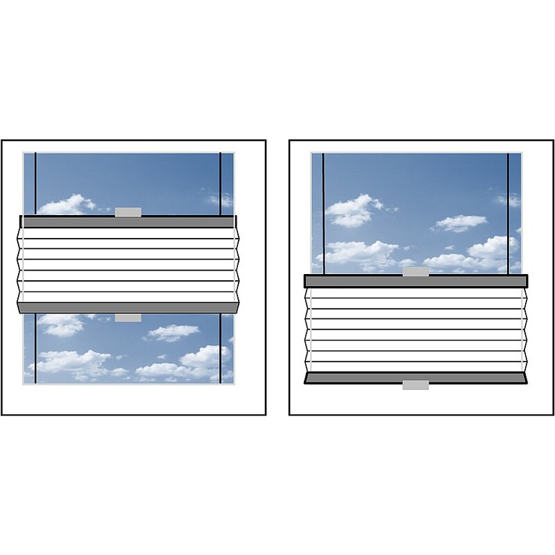 Dachfenster-Plissee, Good Life, »Dena«, nach Wunschmaß, Verdunkelung