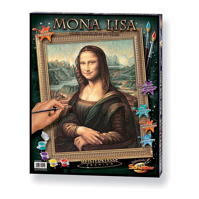 Malen nach Zahlen, »Mona Lisa«, Schipper