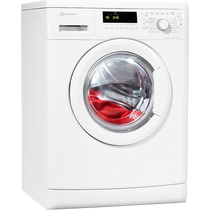 BAUKNECHT Waschmaschine WA PLUS 844 A+++, A+++, 8 kg, 1400 U/Min