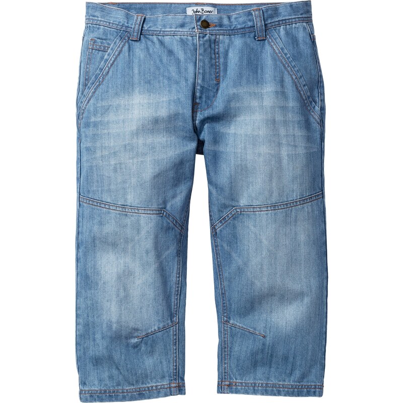 John Baner JEANSWEAR 3/4-Jeans Regular Fit tapered in blau für Herren von bonprix