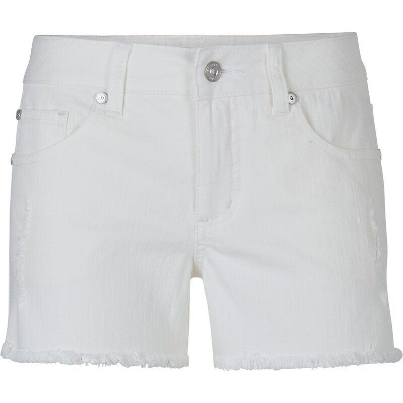 BODYFLIRT Shorts in weiß für Damen von bonprix