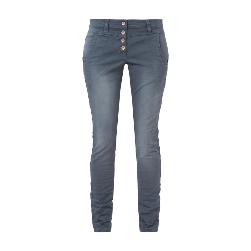 Tom Tailor Relaxed Tapered Fit Jeans mit Knopfleiste