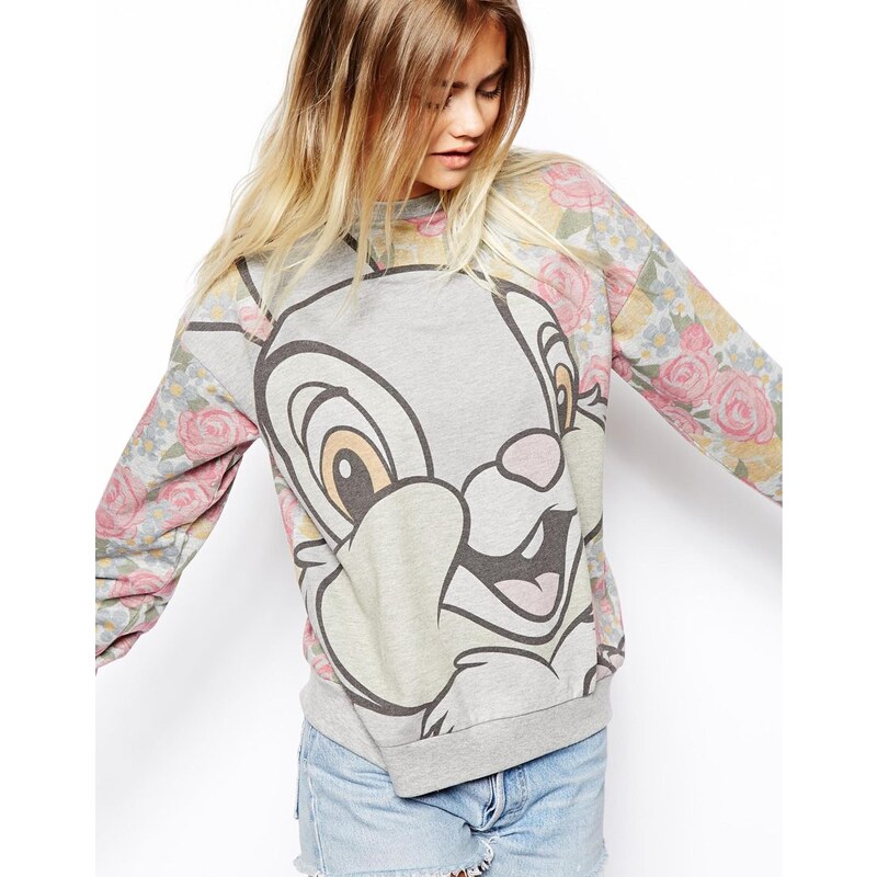 ASOS – Sweatshirt mit Klopfer-Motiv von Disney