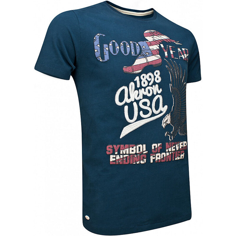 Goodyear T-Shirt CANFIELD blau L,M,S,XL,XXL,XXXL