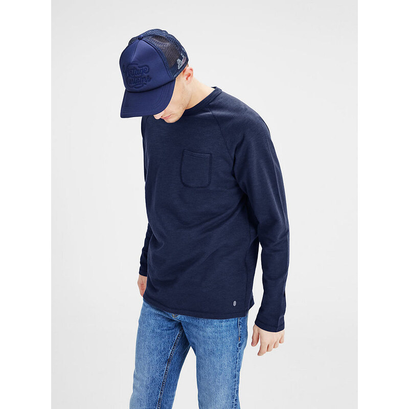 Jack & Jones Raglan- Sweatshirt blau L,M,S,XL