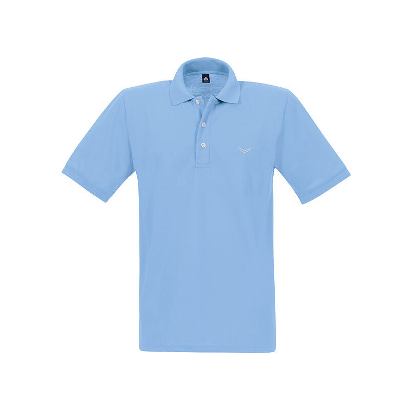 TRIGEMA Poloshirt in Piqué-Qualität TRIGEMA blau 4XL,5XL,L,M,S,XL,XS,XXL,XXXL