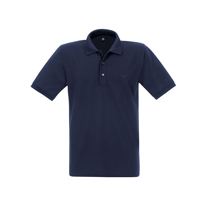TRIGEMA Polo-Shirt Piqué-Qualität TRIGEMA blau 92,104,116,128,140,152