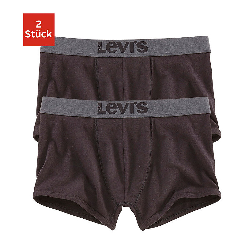 LEVI'S® Hipster (2 Stück) sportlicher Short Trunk in hüfttiefer Passform schwarz L,M,S,XL
